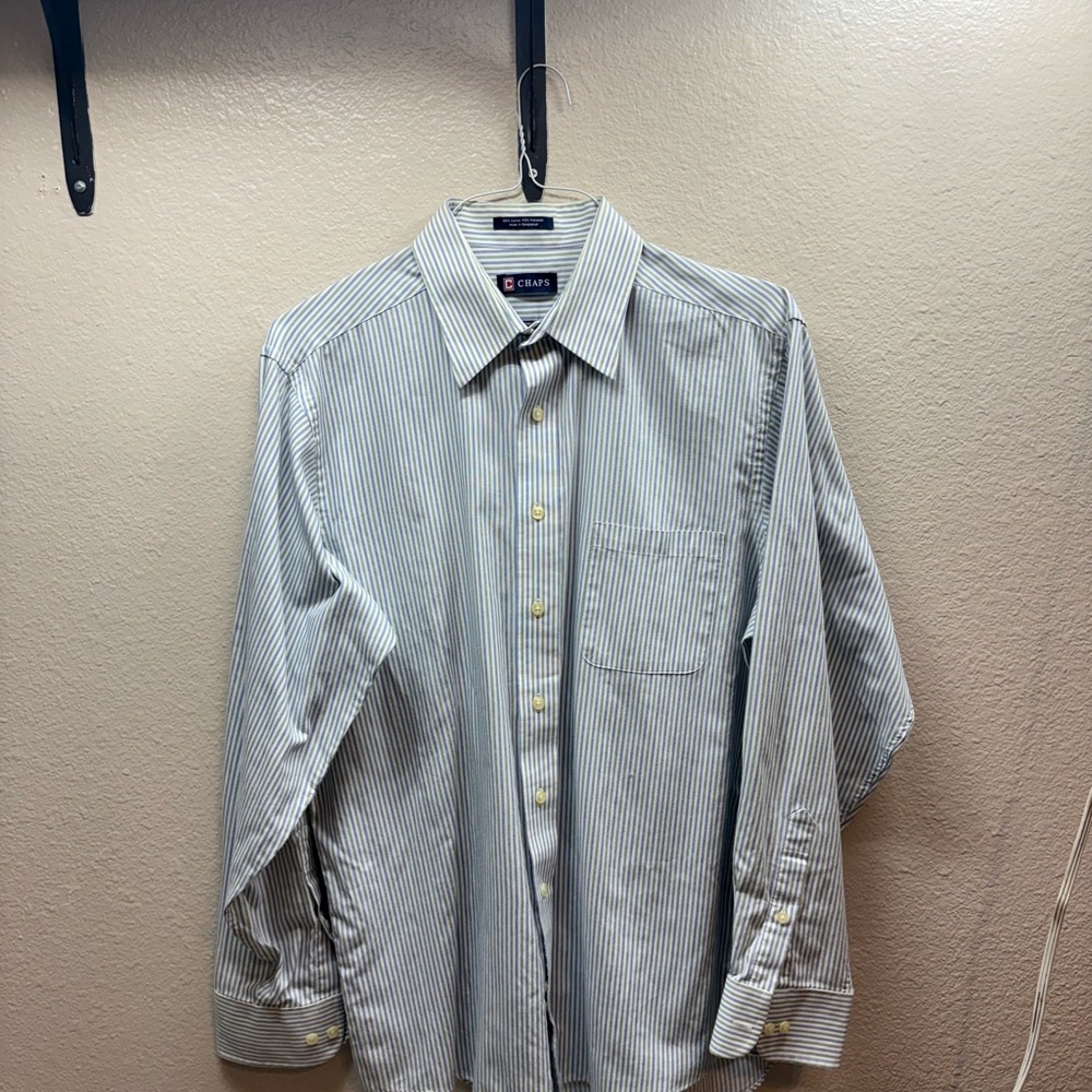 Chaps Striped Button-Up Shirt